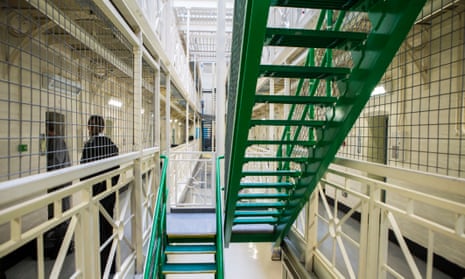 A view of Benbow wing inside HMP Portland