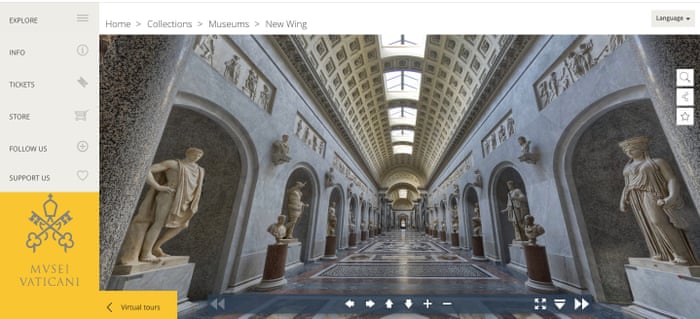 10 Of The World S Best Virtual Museum And Art Gallery Tours Travel The Guardian