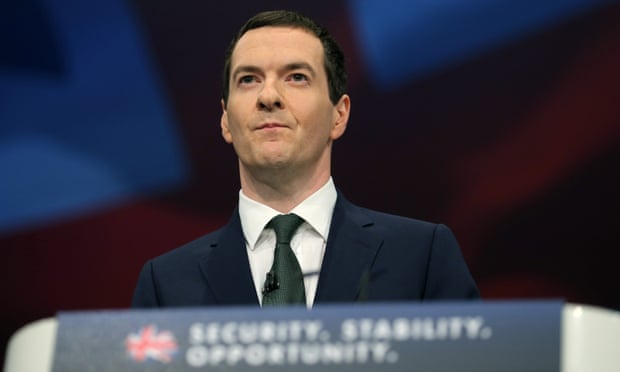 George Osborne addresses Conservative conference in 2015