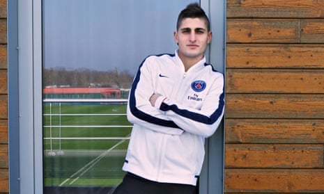 Marco Verratti says Claude Makélélé was a huge influence in his early days at PSG.
