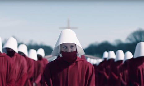 A scene from the TV version of The Handmaid's Tale