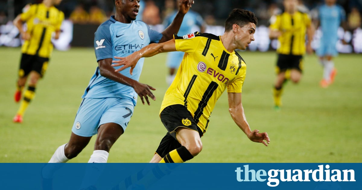 Man City Vs Dortmund The Guardian Borussia Dortmund v Manchester City: International Champions Cup – live