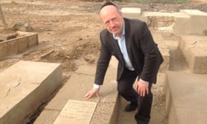 Edwin Shuker on a trip back to Baghdad in 2015.