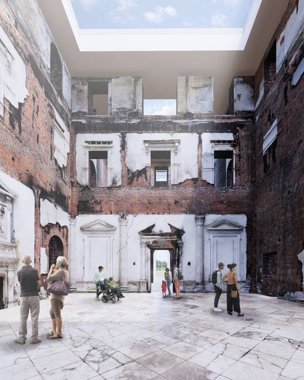 Architects’ visualisation of Marble Hall.