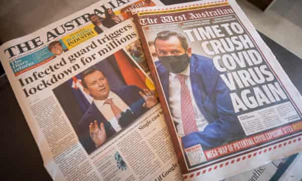 Two contrasting views of the Western Australian Covid lockdown