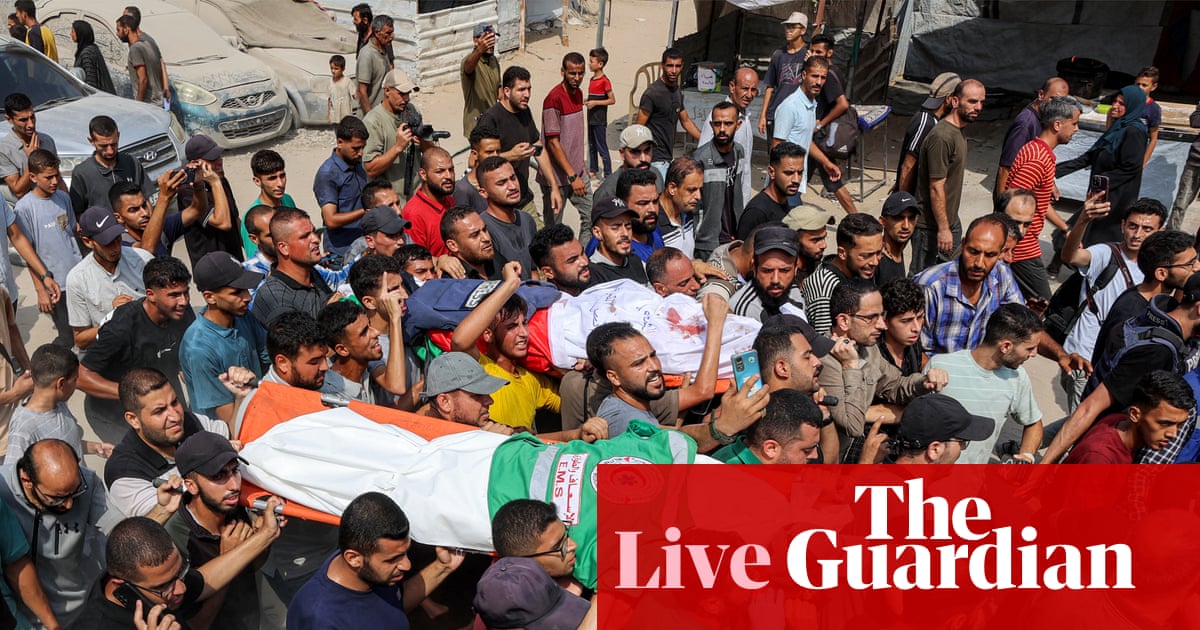 Middle East crisis live: Israel continues attacks on Gaza despite global outcry over the killing of six journalists