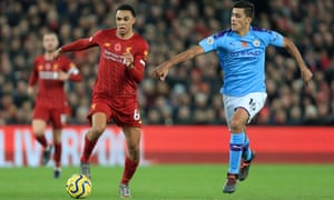 Manchester City Much Better Side But The Luck Is With Liverpool Says Rodri Football The Guardian