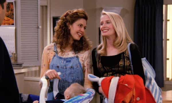 「The One With the Lesbian Wedding」のジェイン・シベット(左)