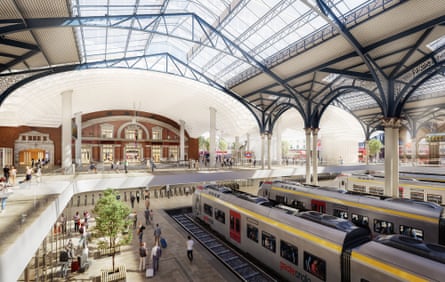 Proposal for upgrades to Liverpool Street station.