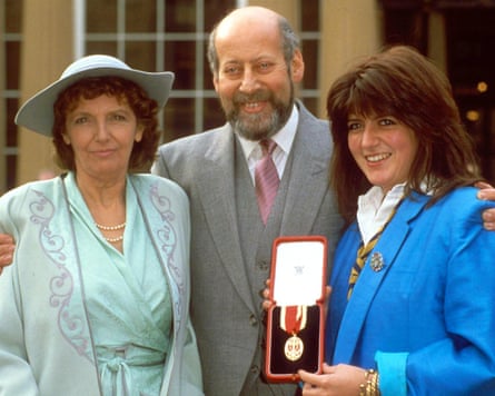 Jill, Clement and Emma in 1987.