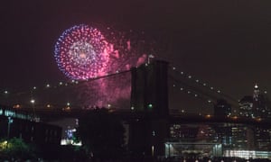Fireworks in New York City