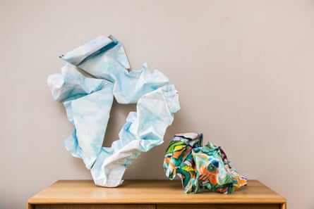 Crumpled Sculpture