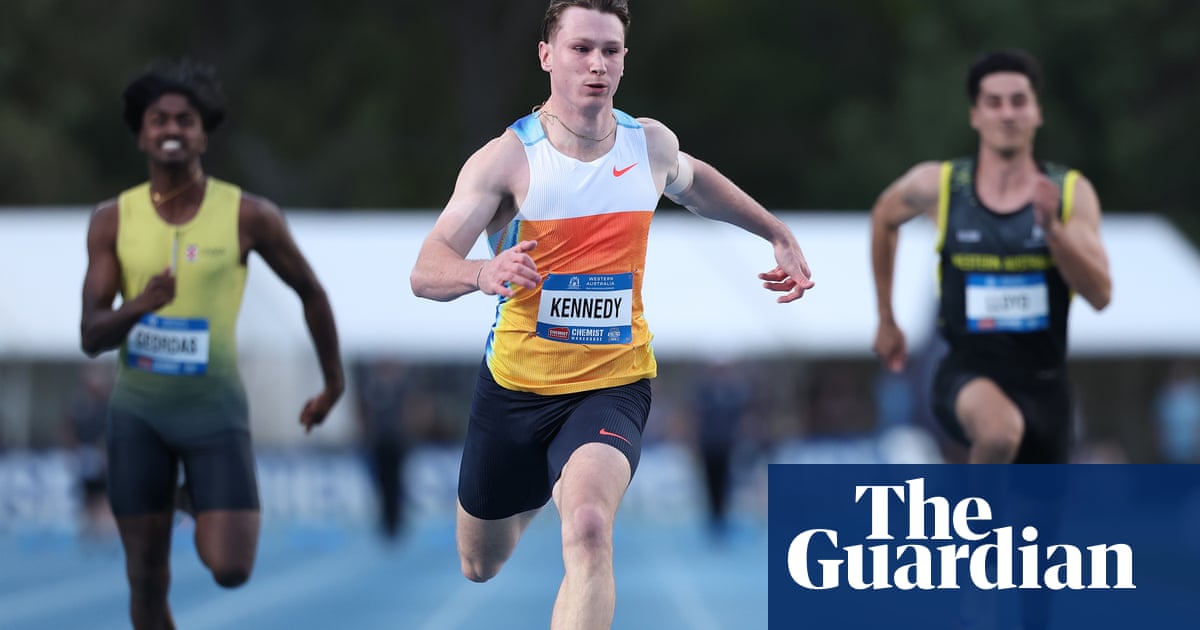 Lachlan Kennedy Runs 10.00 at National Championships in Perth