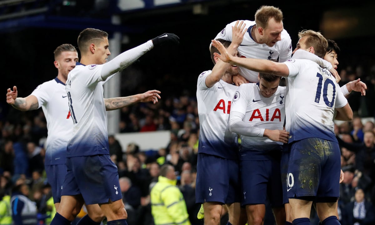 Everton 2 6 Tottenham Hotspur Premier League As It Happened Football The Guardian