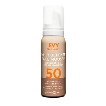 EVY Technology Daily Defense Face Mousse SPF50
