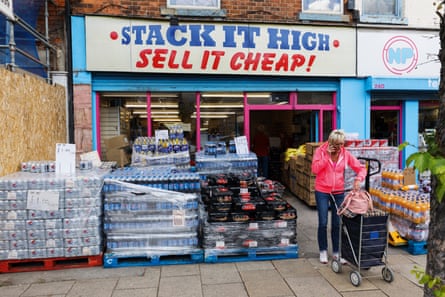 Bargain shopping in Hull.