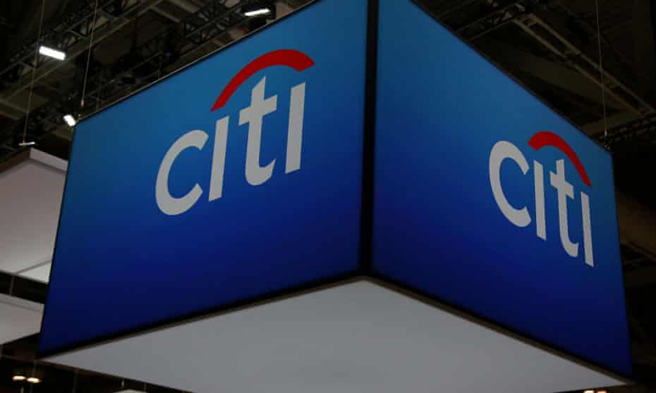 The Citigroup logo.