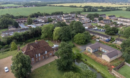 A view of the home of Hannah Ingram-Moore, daughter of the late Captain Sir Tom Moore, at Marston Moretaine, Bedfordshire.