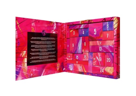 W7 Beauty Blast makeup Advent calendar 2025