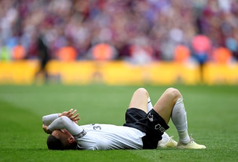 Derby County’s Harry Wilson looks dejected after the final whistle.