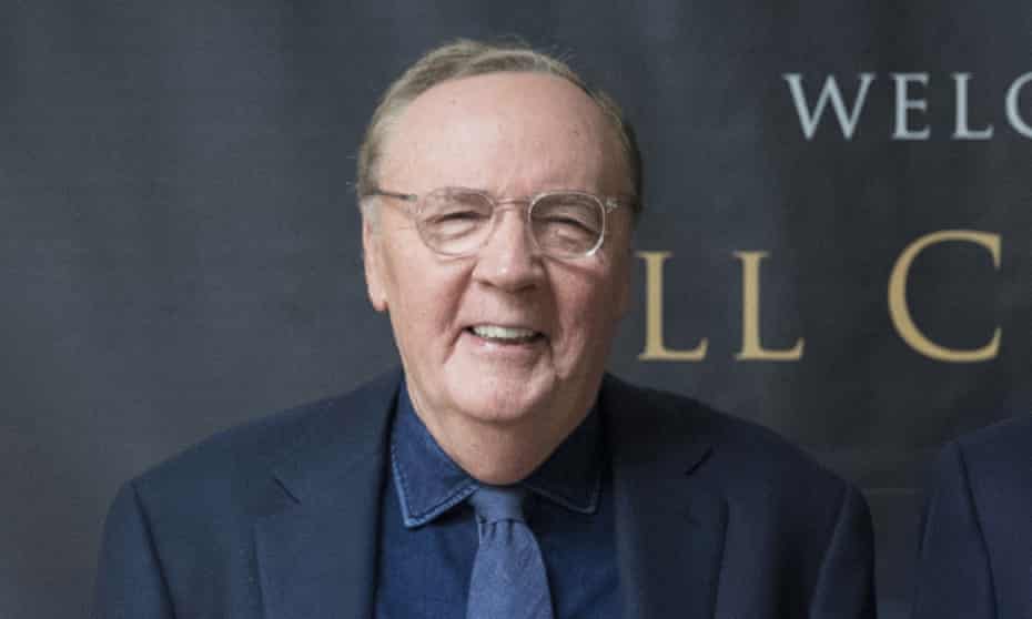 Author James Patterson at an event to promote his joint novel with former President Bill Clinton.