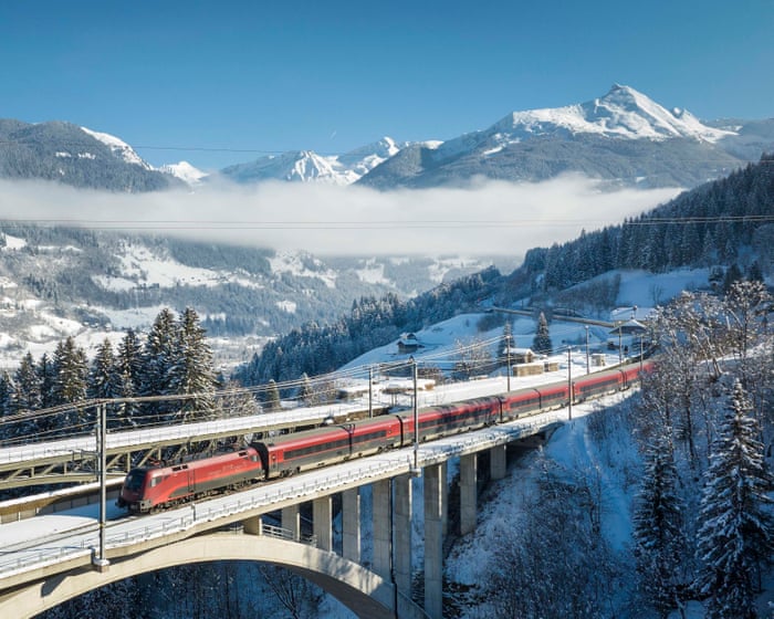 Image accompanying the story: Fast track to the slopes: 12 European ski resorts by rail – in less time than you may think