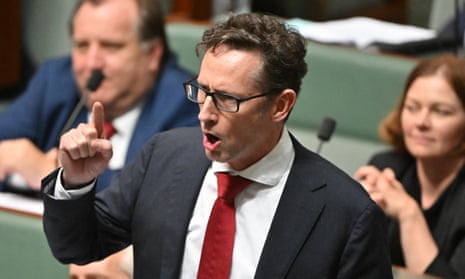 Stephen Jones speaking during question time in the house of representatives