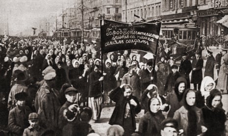 Revolution breaks out in Russia, archive 1917 | Russia | The Guardian