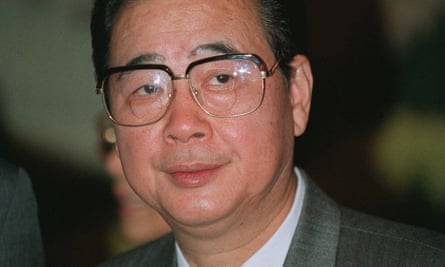 Li Peng, the father of Li Xiaolin.