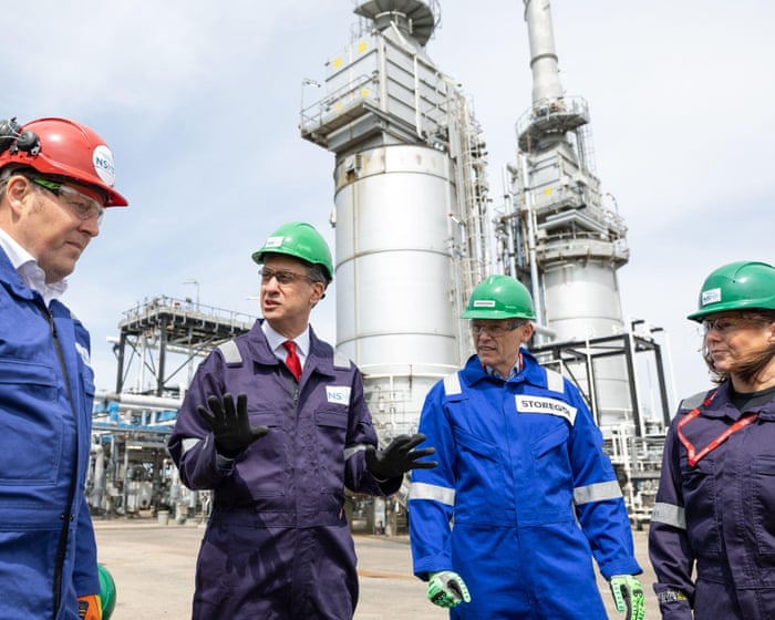 Image accompanying the story: Cut spending on ‘fairytale’ carbon capture plans, campaigners urge chancellor