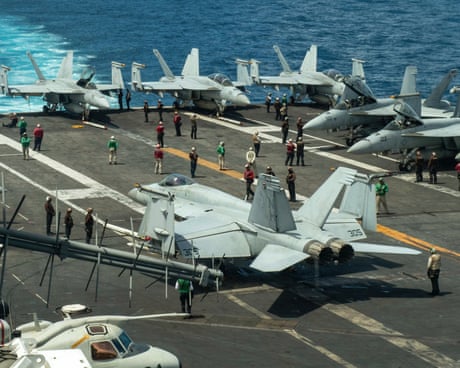US sends third aircraft carrier to Middle East amid stalemate in Iran war