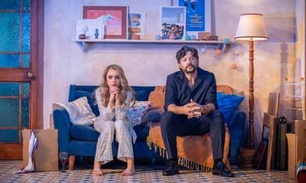Lily Collins & Álvaro Morte in Barcelona