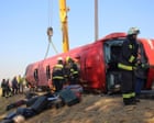 Bus carrying Polish pilgrims crashes in Hungary, leaving 12 dead