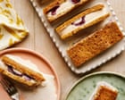 Benjamina Ebuehi’s recipe for rosemary and cherry blondie ice-cream sandwiches | The sweet spot Benjamina Ebuehi’s recipe for rosemary and cherry blondie ice-cream sandwiches | The sweet spot