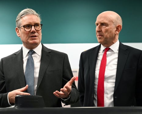 Keir Starmer (left) and John Healey