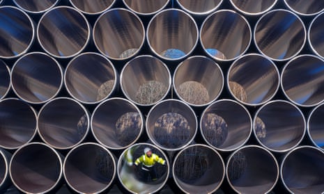 Pipes for the proposed Nord Stream 2 pipeline