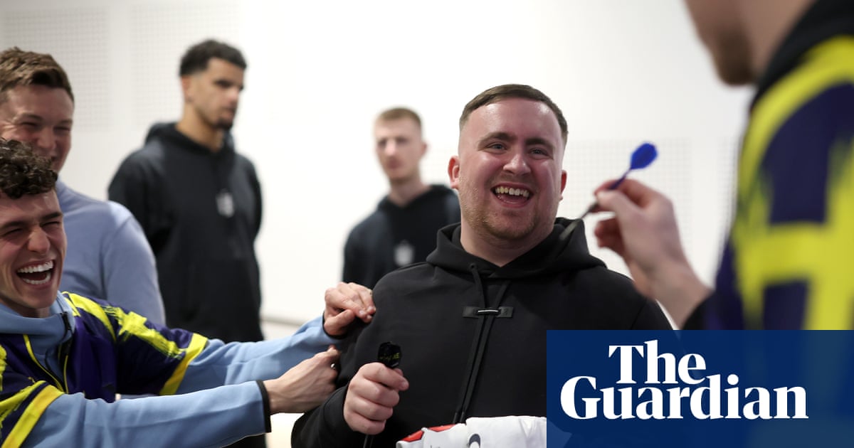 Three Lions and three arrows: Littler teaches England squad how to hit target