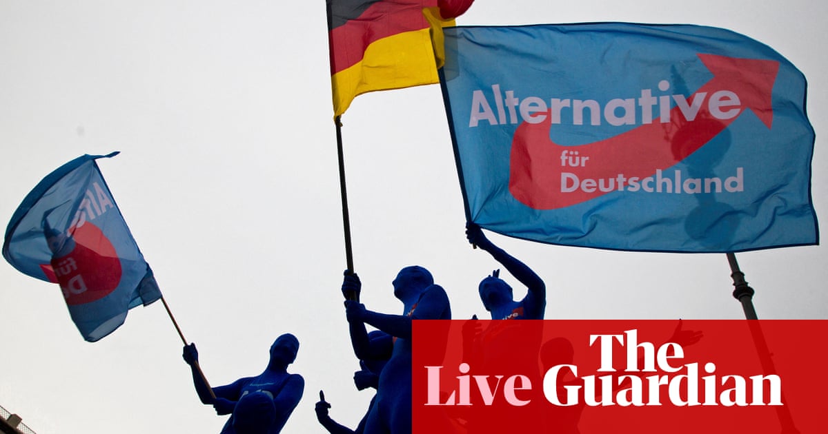 Germany's far-right AfD formally designated as extremist' Europe live