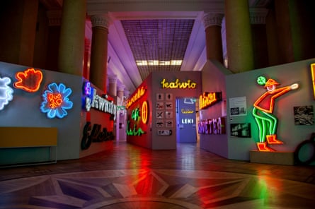 A gallery of the Neon Museum