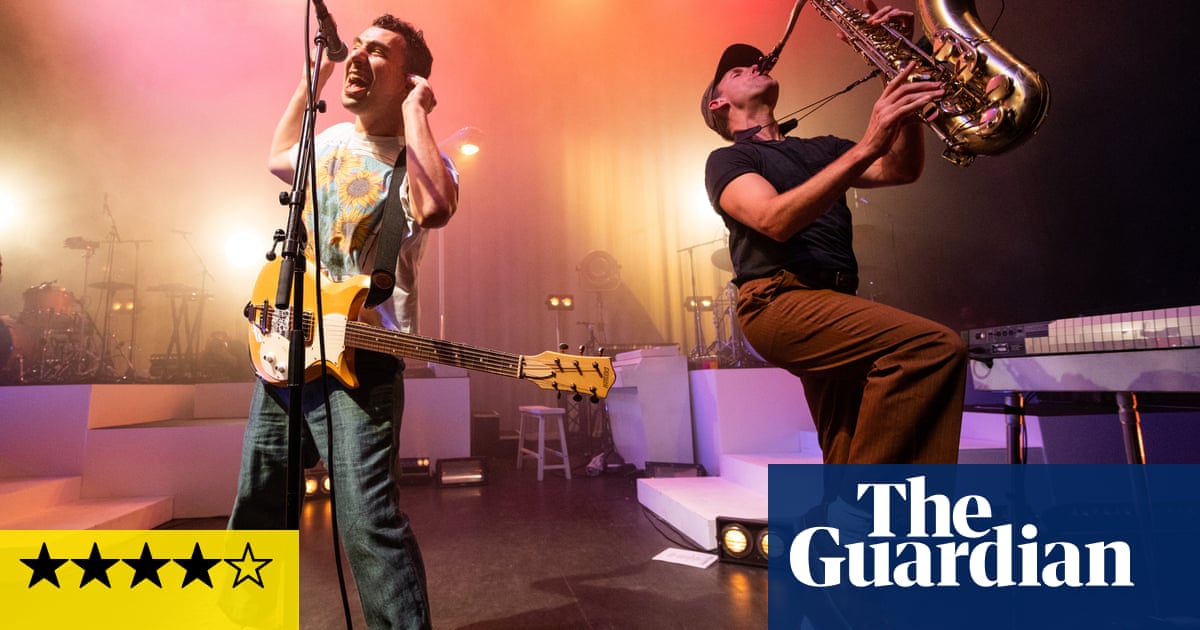 Bleachers review – in-demand producer Jack Antonoff cuts loose with his band