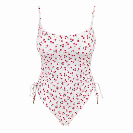 Cherry print swimsuit