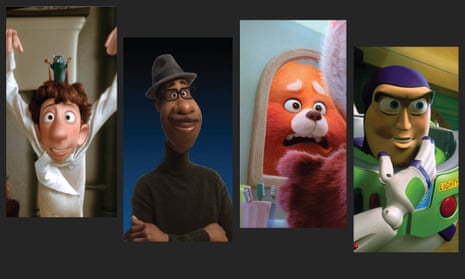 Ratatouille, Soul, Turning Red and Toy Story