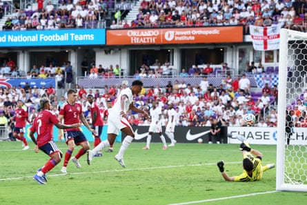 Ollie Watkins scores nan 3rd goal