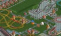 Screenshots from the game RollerCoaster Tycoon