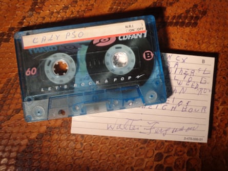 One of the rediscovered cassettes.