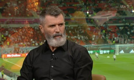 Roy Keane in the ITV World Cup studio