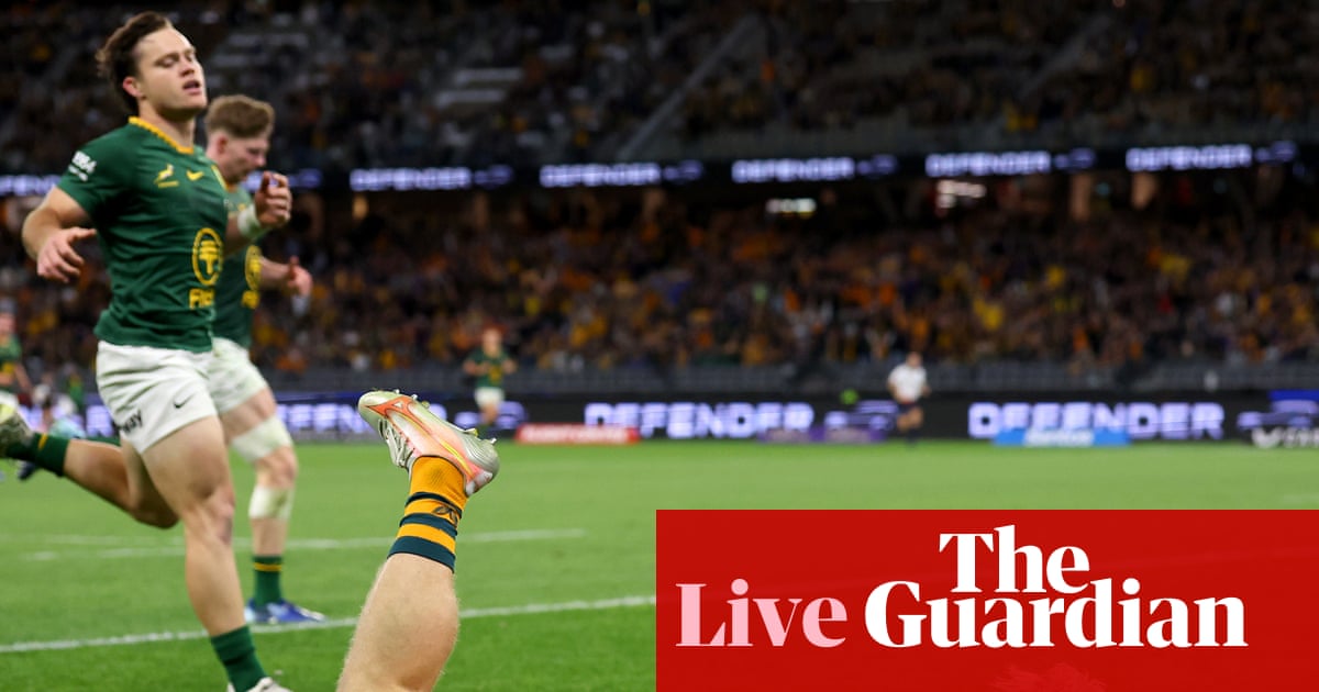 south africa vs australia rugby: Australia v South Africa: international men’s rugby union Test – live - The Guardian
