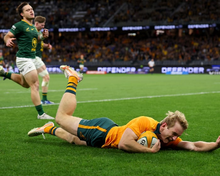 Australia v South Africa: international men’s rugby union Test – live