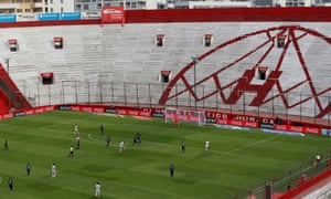 A game behind closed doors in Buenos Aires. Clubs will have to be ‘creative about how they can drive revenues from matchdays without fans in the stadium’.