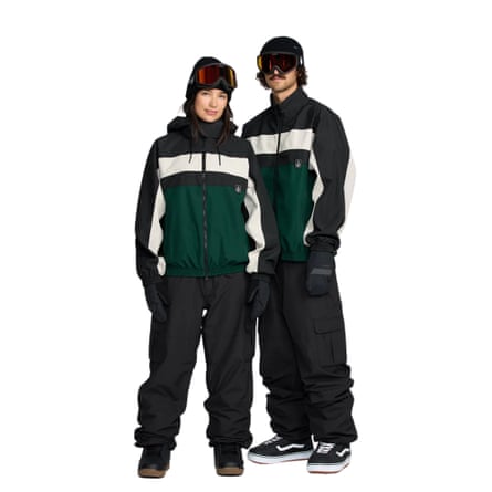 VOLCOM Dlm Jacket in Black Green